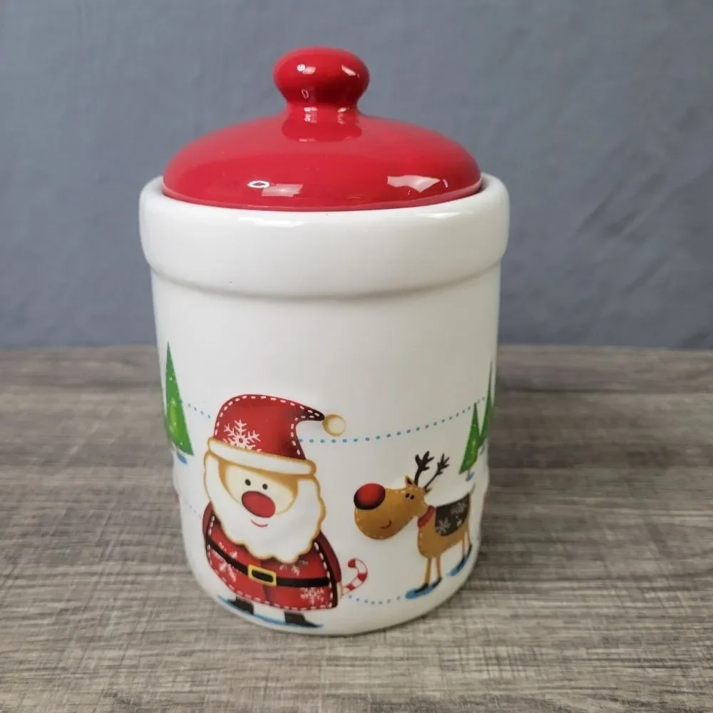 1-800‎ Flowers Christmas Cookie Canister